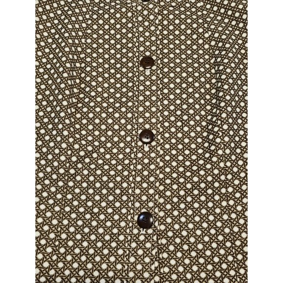 Talbots Geometric Print Lined Blazer - Picture 5 of 9